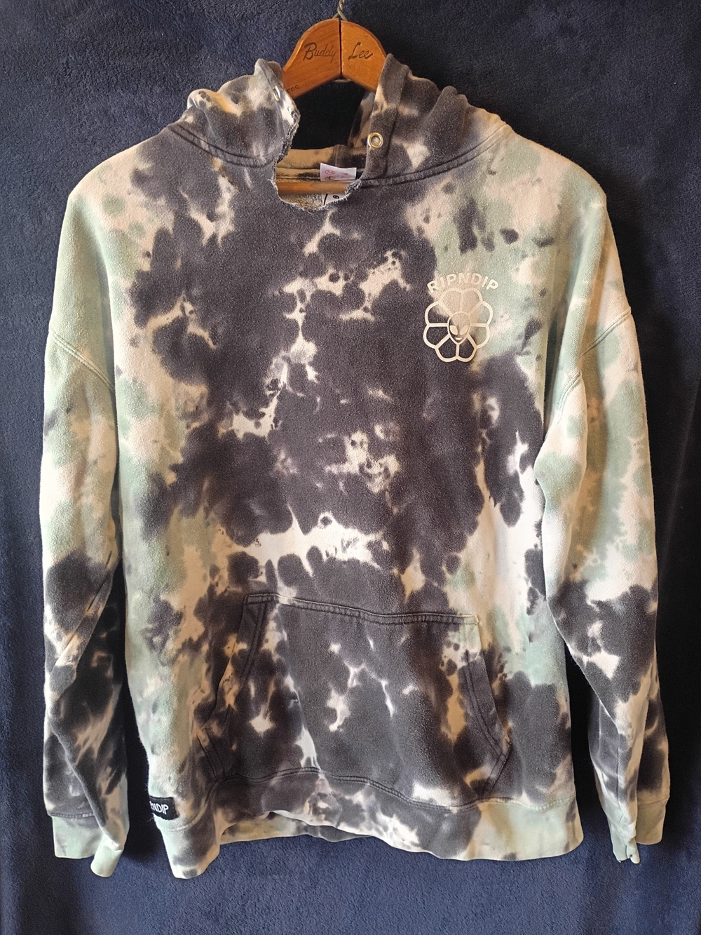 Ripndip Get A Grip Tie Dye Sweater Large